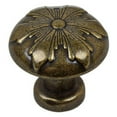 thumbnail image 3 of GlideRite 1-1/8 in. Round Snowflake Cabinet Knob, Oil Rubbed Bronze, 3 of 4
