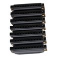 thumbnail image 1 of Sonducket Piedmont Blues Harmonica Harp Set de 7 con Estuche Accesorios para instrumentos musicales, 1 of 1
