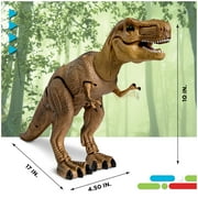Discovery Kids Remote Control RC T Rex Dinosaur Electronic Toy Action Figure