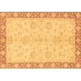 thumbnail image 1 of Ahgly Company Indoor Rectangle Abstract Brown Modern Area Rugs, 8' x 12', 1 of 4