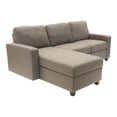 thumbnail image 2 of Serta Palisades 2 Reclining Sectional with Left Storage Chaise, Oatmeal, 2 of 7