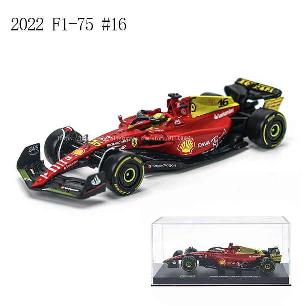 Bburago-Coche de juguete de fundición a presión, modelo de coche de lujo de aleación, versión acrílica, 1:43 #63, 2022, F1, mercedes-amg, W13 #44, Hamilton Fivean unisex