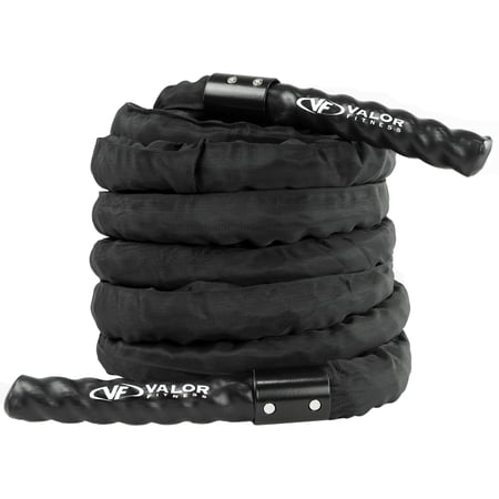 Black Conditioning Rope With Sheath