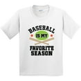 thumbnail image 3 of Inktastic Baseball is My Favorite Season Youth T-Shirt, 3 of 5