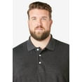 thumbnail image 4 of KingSize Men's Big & Tall Longer-Length Shrink-Less Cotton Polo Shirt, 4 of 6