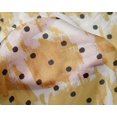 thumbnail image 5 of oneOone Silk Tabby White & Yellow Fabric Polka Sewing Craft Projects Fabric Prints By Yard 42 Inch Wide, 5 of 6