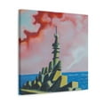 thumbnail image 2 of Battleship Pop Art - Canvas, 2 of 10