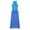 Blue, variant on iiniim Kids Girls Lyrican Dance Dress Modern Contemporary Ballet Leotard with Mesh Maxi Skirts Size 8-16 A White 16