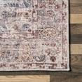 thumbnail image 5 of nuLOOM Kirsty Traditional Distressed Cotton Area Rug, 5' 3" x 8', Rust, 5 of 9