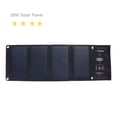thumbnail image 1 of Solar Charger USB 5V Foldable Portable Solar Phone Charger with Solar Panel 5V fast charging for Smartphone ,Easy to Install, 1 of 7