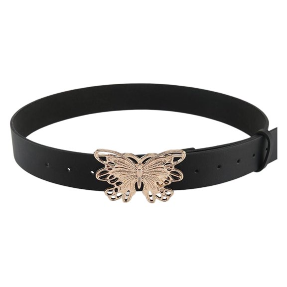 Yunhgft Pin Buckle Waist Band Clothing Accessories Fashion Casual Women PU Leather Waist Aureate