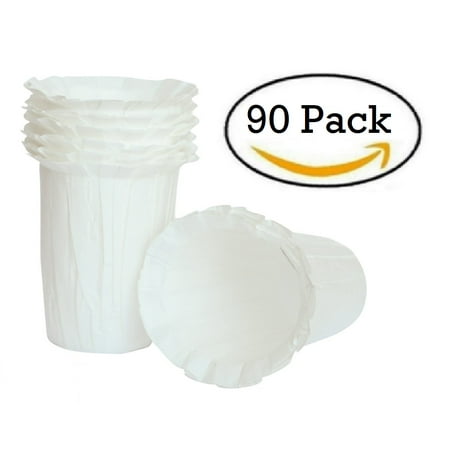 Paper Keurig K Carafe Compatible Disposable Single-Use Filters (90