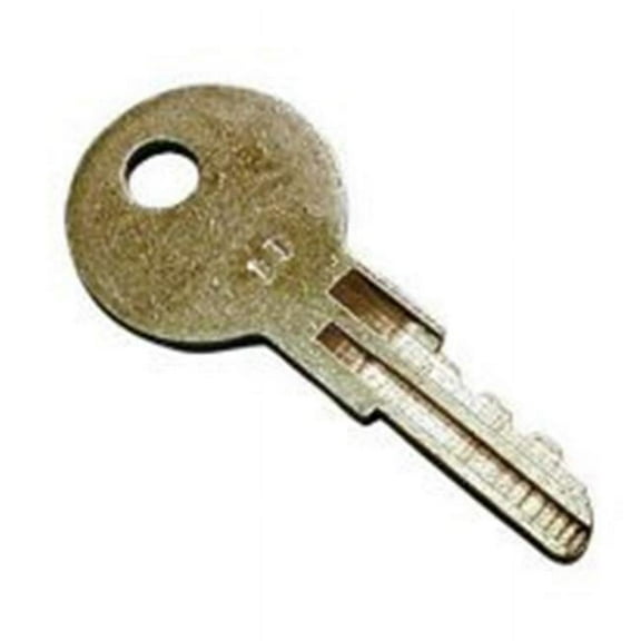 National Lock N8785 Key Blank for Disc Tumbler - Bright Nickel