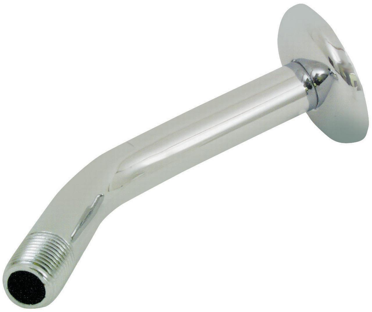 Boston Harbor Shower Arm With Flange, Plastic, Chrome