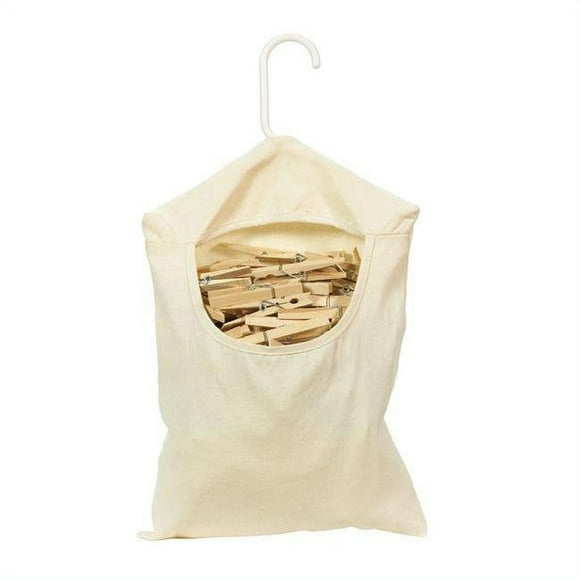 Home Products International 1220214 Clothespin Bag - Khaki