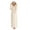 Beige, variant on Women Fleece Hooded Bathrobe Soft Plush Full Length Long Spa Robe