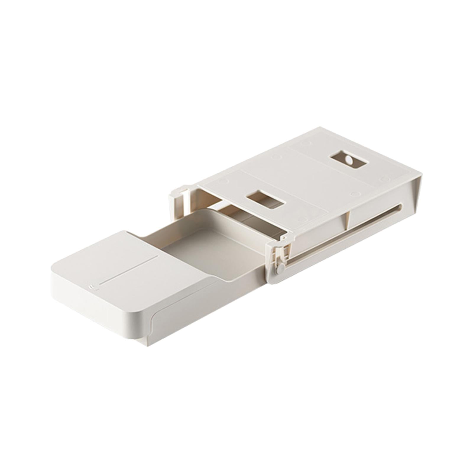 Axioma Hidden Under Desk Drawer Storage for Office Pen Gray S