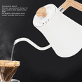 thumbnail image 4 of Stainless Steel Electric Kettle Electric Kettle Gooseneck Kettle, 800Ml Water Kettle, Tea Pot Stainless Steel for Coffee & Tea with Fast Heating, Auto-Shut Off and Boil-Dry Protection Tech, 4 of 7