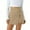 Khaki, variant on Fesfesfes Skirts for Women Solid Color Pattern Print Mini Skirt High Waist Short Straight Skirt