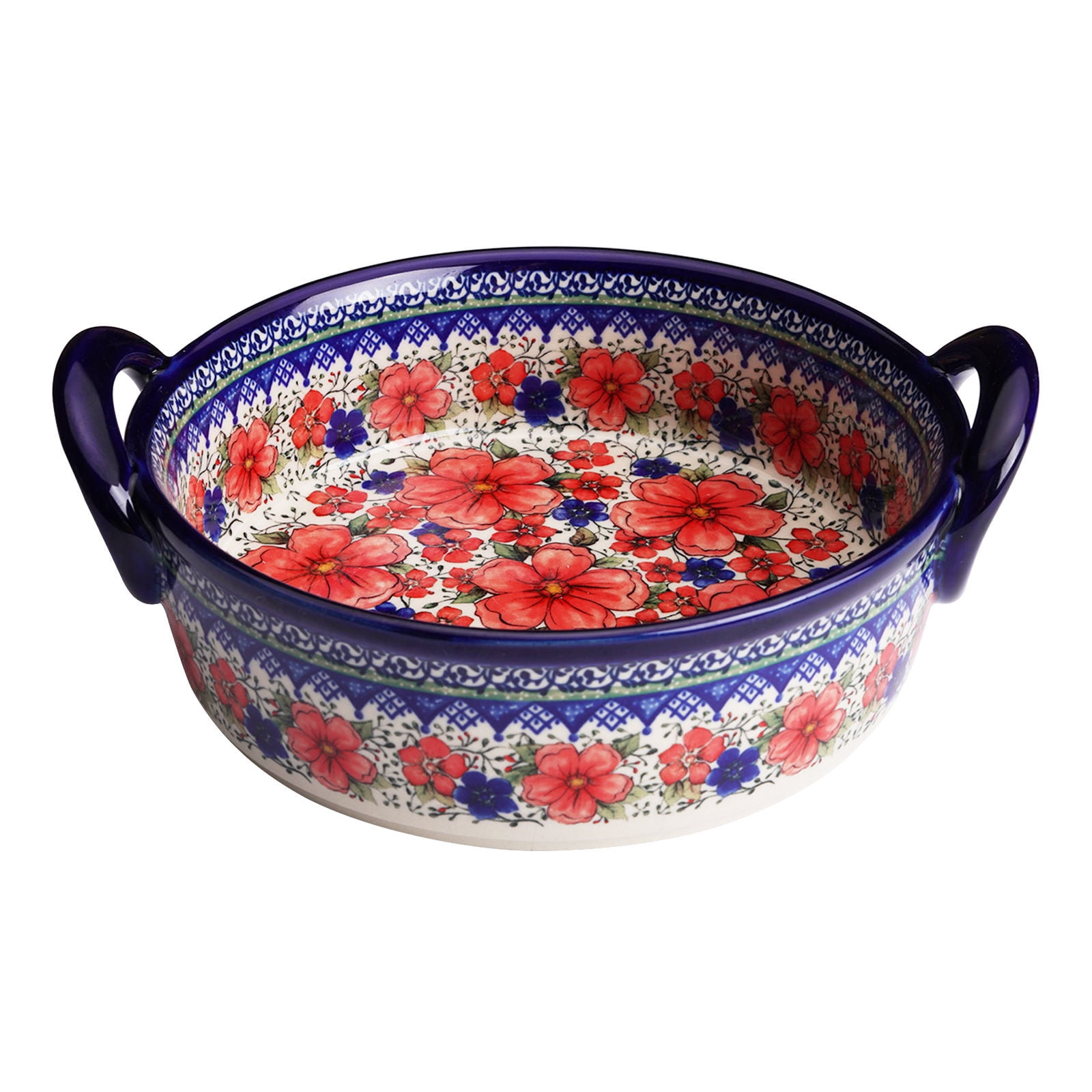 Qeeadeea Ceramic Baking Dish For Oven, Small Casserole Dish With Handles, Ceramic Oven Bakeware