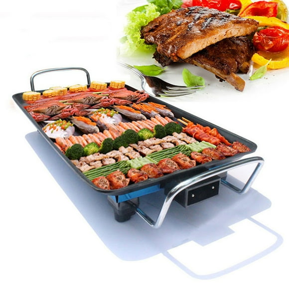 Electric Griddle with Cool Touch Handles Fast Heating Electric Pancake Grill for Egg Bacon Hamburger