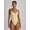 Yellow, variant on Underwire Cup High Leg Cheeky Swimsuit - Solid Black One-Piece Bathing Suit for Beach Vacation Summer Travel