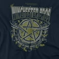 thumbnail image 2 of Supernatural Winchester Bros Women's T Shirt, Navy, Small, 2 of 6