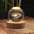thumbnail image 3 of Night Light,3D glass Ball Night Light for home Decoration,Planetary glass Ball Night Lights Bedside Light StyleK Jinwen Luz de noche, 3 of 7