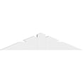 thumbnail image 2 of 60"W x 12 1/2"H x 4"D x 6"F, 5/12 Pitch, Saratoga Architectural Grade PVC Gable Bracket, 2 of 8