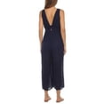 thumbnail image 2 of Raviya NAVY Women's Sleeveless Front-Slit Jumpsuit Swim Cover-Up, Medium, 2 of 3