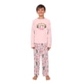 thumbnail image 5 of Pink Nutcracker Ballet Christmas Pajamas, Elegant Long Sleeve Matching Family Holiday Sleepwear, Cotton Blend, 5 of 8