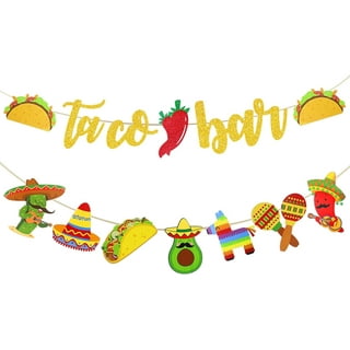 60-Pack Mexican Fiesta Party Place Cards, Taco Bar Table Decoration Kit for Cinco de Mayo, Birthday, Housewarming, 3.5 x 2 in.