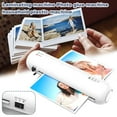 thumbnail image 2 of Mini Laminator Machine For Photos & Documents, 5-in-1 Home Office Set With Paper Cutter, Hole Punch, Corner Rounder, A4/A5/A6 Film Included, 2 of 8