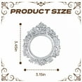 thumbnail image 2 of DESIGNICE 3Pcs Vintage Picture Frames,Trinket Show Picture Frames,Aesthetic Feel Photo Frame,3.15"X3.15",Silver, 2 of 7