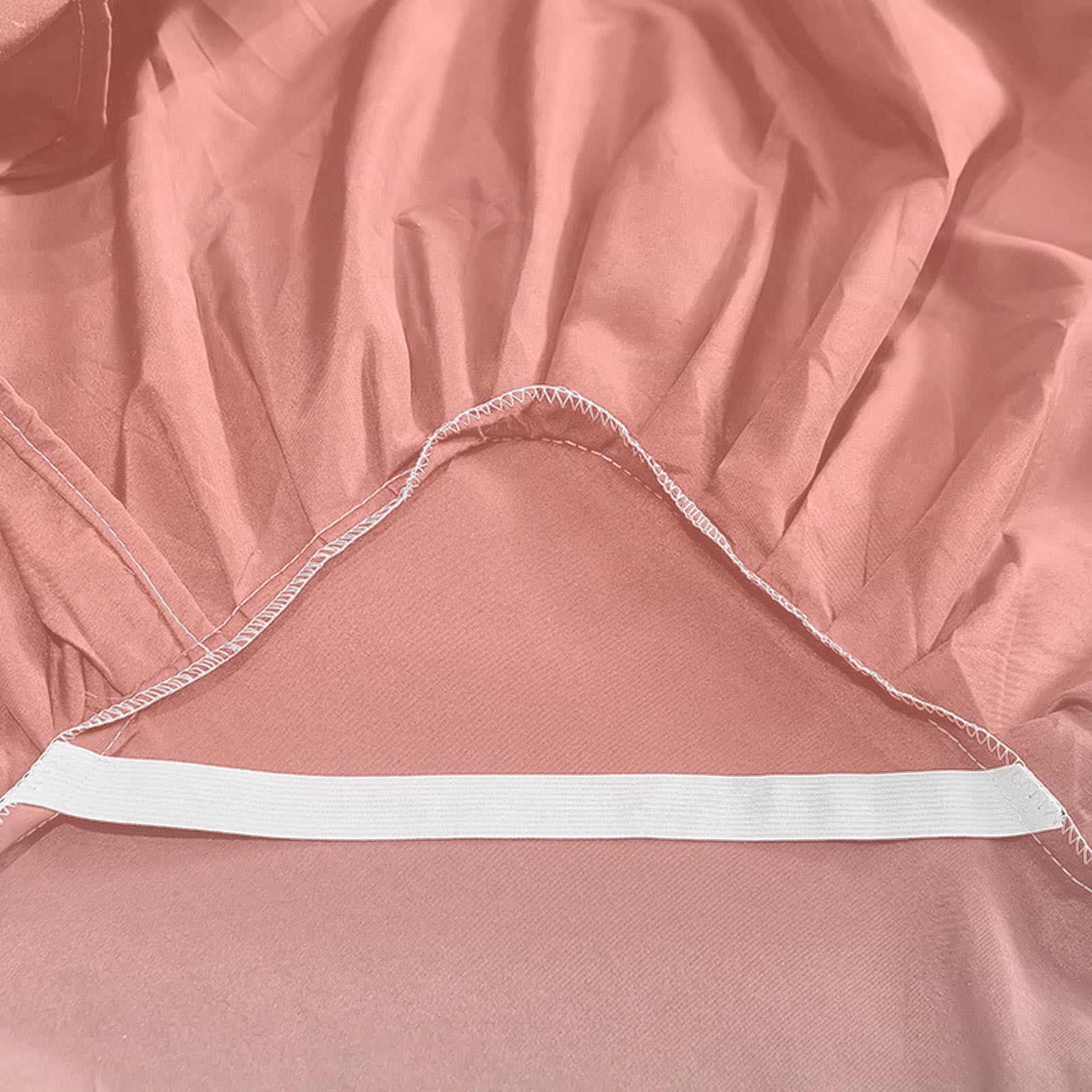 Luxury Solid Color Lace Bed Skirt, Full Coverage Dustproof & Wear-Resistant Bed Cover, Bed Skirt Queen Size Ruffled Bed Skirt with Split Corners 78.74*59.06 inches （Pink）