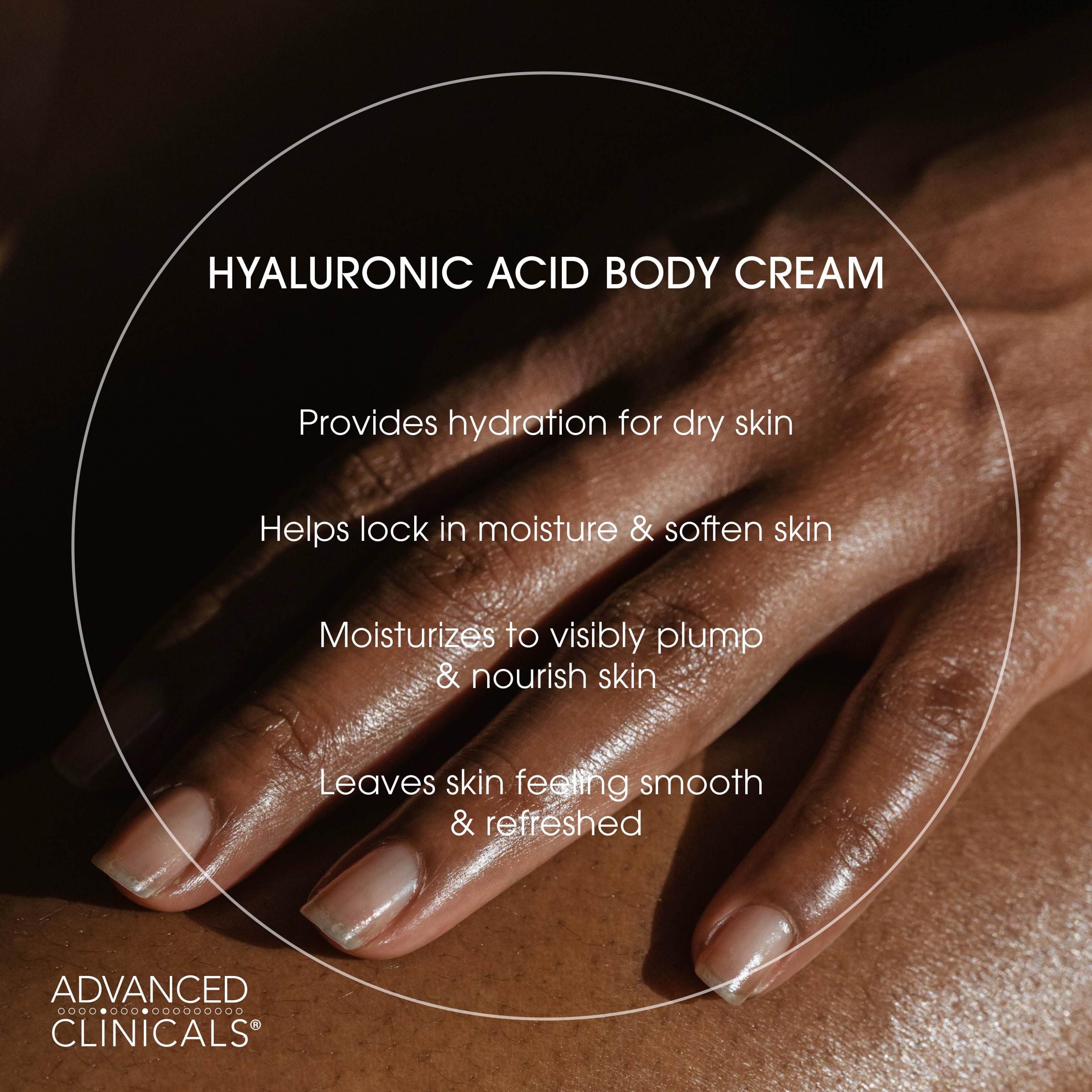 Advanced Clinicals Hydrating Hyaluronic Acid Face Gel Cream & Body Lotion Bundle Set of Two