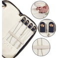 thumbnail image 4 of Funda organizadora de viaje para joyas FEMIECHO, sin enredos, negra, 4 of 6