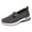 Grey, variant on Modisza Slip on Walking Shoes for Women Breathable Summer Workout Sneakers Elderly Comfortable Low Wedge Hiking Shoe Beige Size 6