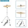 thumbnail image 5 of Hassch Drum Sets 5-Piece for Beginners, Drum Kit with Stool, Cymbals, Pedal and Drumstick, Black, 5 of 11