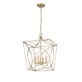 thumbnail image 4 of Millennium Lighting  Tracy 4 Light Pendant Fixture in Multiple Finishes 21 Inch - Painted Modern Gold, 4 of 8