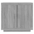 thumbnail image 3 of vidaXL Sideboard Grey Sonoma 80x40x75 cm Engineered Wood, 3 of 5