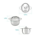 Bialetti 6 Quart Stainless Steel Pasta Pot w/ Strainer Lid, Large