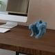 thumbnail image 4 of nórdica estatua cerámica arte abstracto je estatuilla escultura para pequeña sala escritorio decoración colección Azul, 4 of 9