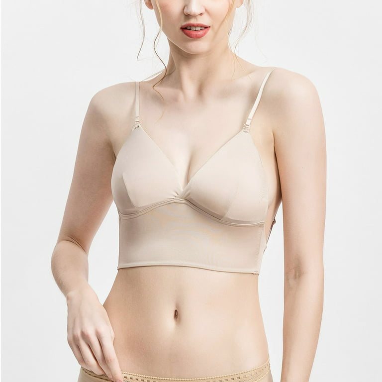 Japanese Style Deep V Push Up Strapless Underwire Bra And