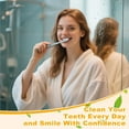 thumbnail image 4 of YWC-Disposable Toothbrushes with Toothpaste, Light Blue Toothbrush and Toothpaste, Individually Packaged, Suitable for Hotels, Homes, Camping, and Travel (50-Pack), 4 of 4