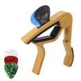 thumbnail image 2 of NIBOLOG Guitar Capo High Strength One-Handed Operation Easy to Use Acoustic Guitar String Steel Ukulele Capo Guitar Picks, 2 of 8