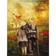 thumbnail image 1 of Cuadros Decorativos Kit de pintura de diamante 5D bricolaje pareja de apoyo taladro redondo completo decoración de diamantes de imitación JShteea Nuevos Originales, 1 of 9