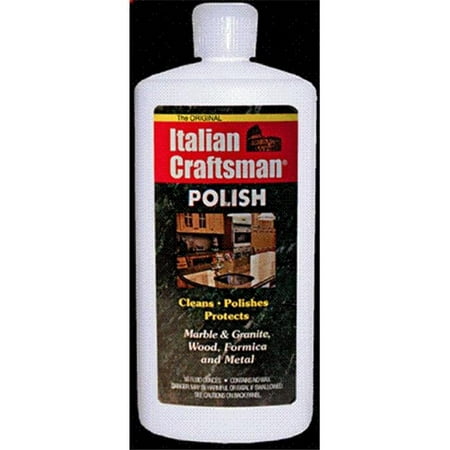 Italian Craftsman polish Marble and Granite Polish  16 oz Pack of (Best Way To Polish Marble Floors)
