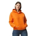 thumbnail image 4 of Gildan - High Visibility DryBlend Hooded Sweatshirt For Man | Adult Fleece, 50/50 cotton/polyester, Safety Orange Workwear 9 oz, PACK-3 Size-XL, 4 of 6