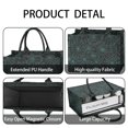 thumbnail image 4 of Large Capacity Tote Bag,Halloween Spider Web Pattern Handbag Fashion Luxury Tote Bag,15.7"x13"x 5.1" Inches,Laptop Compatible, 4 of 6